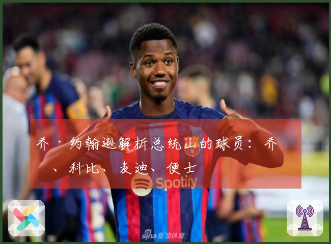 乔·约翰逊解析总统山的球员：乔丹、科比、麦迪、便士